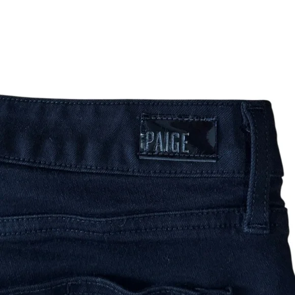 PAIGE Women's Hoxton Ankle Skinny Jeans in Black Size 32 - Picture 9 of 10